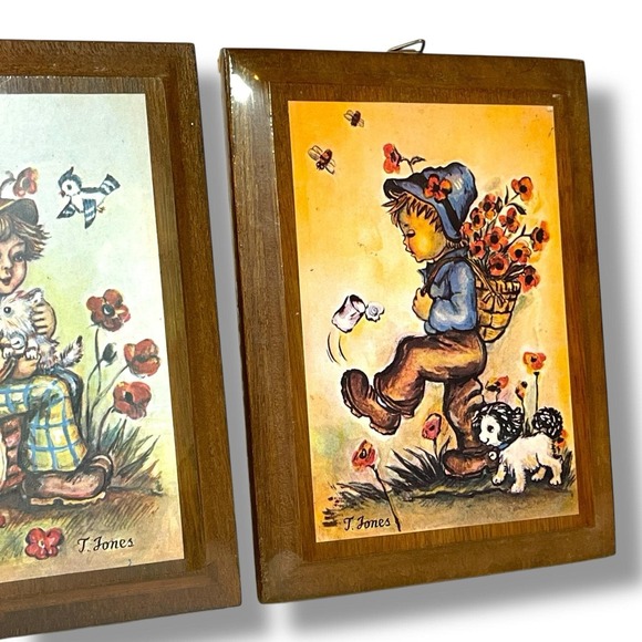 Hummel Children Pictures Framed Set of 2~Still Sealed. - Picture 3 of 16